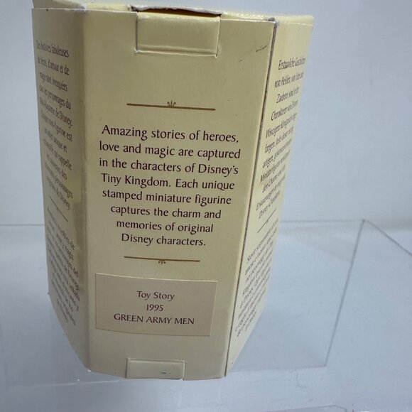 Disney Tiny Kingdom Green Army Men Toy Story Figurines Boxed 1995 - Picture 3 of 6